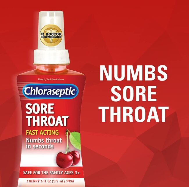 Chloraseptic Max Strength Sore Throat Spray