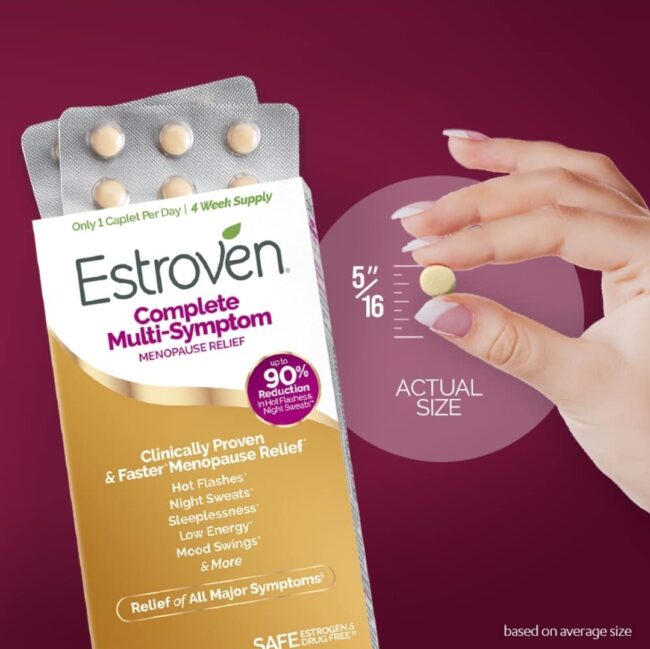 Estroven Complete Multi-Sympton Menopause Relief - Night Sweats & Hot Flash Relief