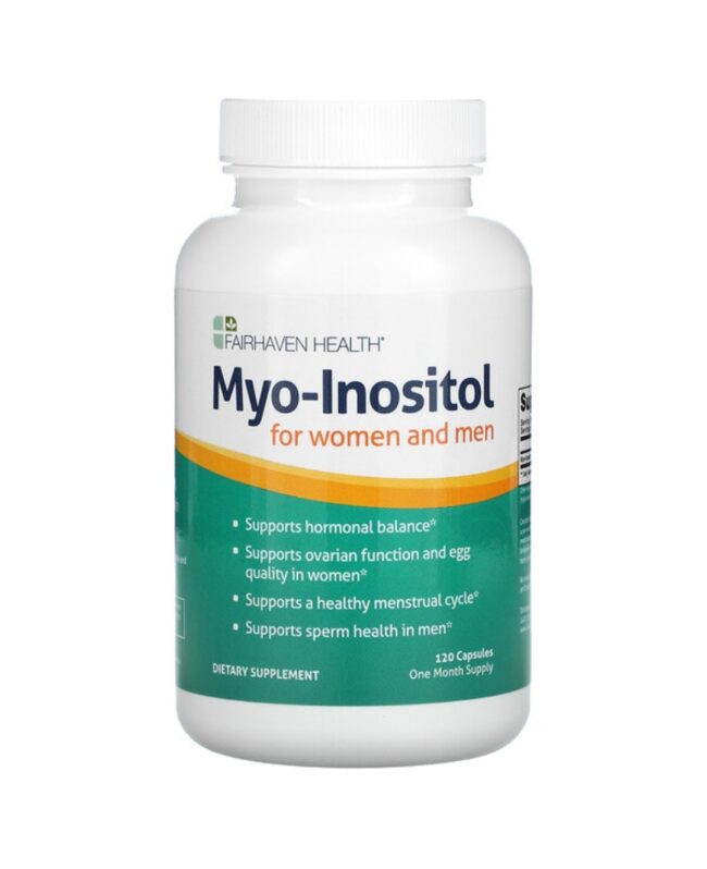 Fairhaven Health Myo-Inositol for Women & Men - Support Regular Cycles in Women & Sperm Count & Motility in Men