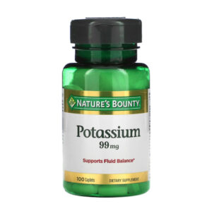 Nature's Bounty Potassium 99mg - Help Maintain Normal Levels of Fluid Inside Our Cells