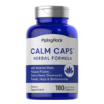Piping Rock Calm Caps Herbal Formula - Calmness & Relaxation