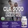 Bronson Nutrition CLA 3000 Conjugated Linoleic Acid - Support Healthy Weight Management