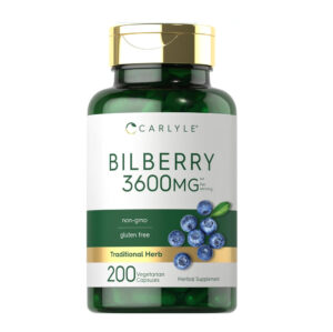 Carlyle Bilberry 3600mg - Diarrhea, Inflammation of the Mouth, Urinary Problems & Diabetes