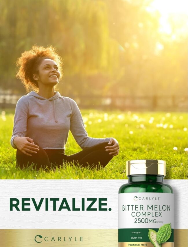 Carlyle Bitter Melon Complex 2,500mg - To treat Diabetes, Ulcer, Malaria, Pain & Inflammation