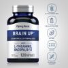 PipingRock Brain Up with L Theanine, Bacopa & Vitamin B12