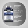 PipingRock Brain Up with L Theanine, Bacopa & Vitamin B12
