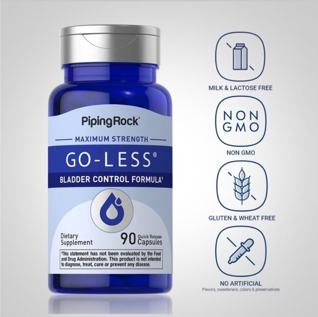 Piping Rock Go Less Bladder Control Formula