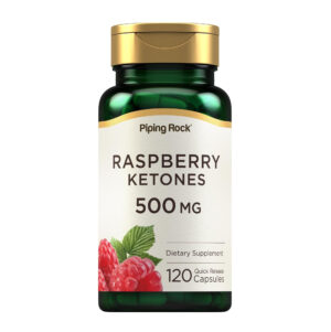Piping Rock Raspberry Ketones 500mg - Increase Metabolism, Fat Burner & Reduce Appetite