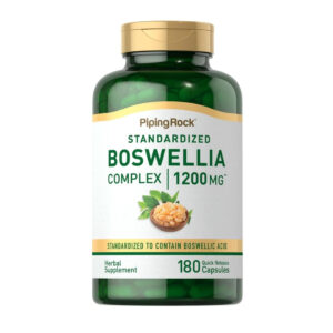 Piping Rock Standardized Boswellia Complex 1200mg - Joint Support (Osteoarthritis, Rheumatoid Arthritis), Asthma & Inflammatory Bowel Disease (IBD)