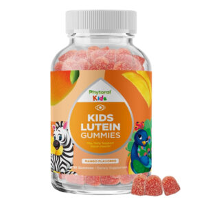Phytoral Kids Lutein Gummies Vegan Eye Health Vitamins for Kids Eye Care