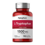 Piping Rock L-Tryptophan 1500mg - Improve Mood & Sleep Cycles