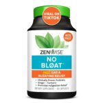 Zenwise No Bloat - Bloating and Gas Relief with Probiotics for Digestive and Gut Health