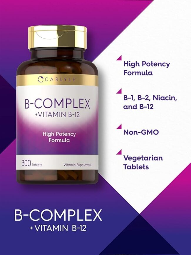 Carlyle B Complex + Vitamin B 12