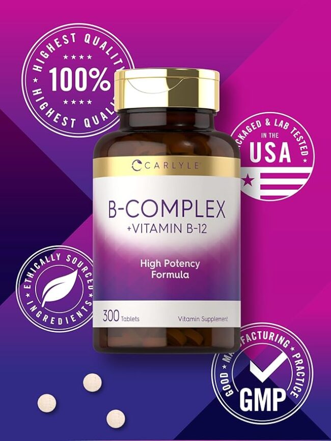 Carlyle B Complex + Vitamin B 12