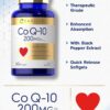 Carlyle CoQ 10 200mg per Serving Support Heart Health & Diabetes