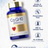 Carlyle CoQ 10 200mg per Serving Support Heart Health & Diabetes
