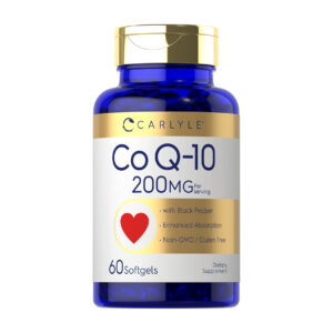 Carlyle CoQ 10 200mg per Serving Support Heart Health & Diabetes