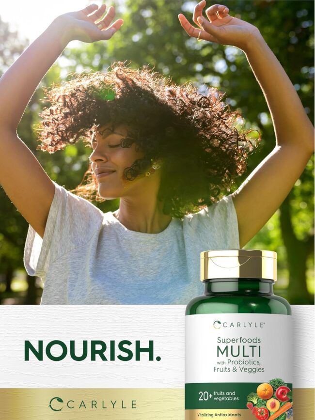 Carlyle Superfoods MULTI with Probiotics, Fruits & Veggies