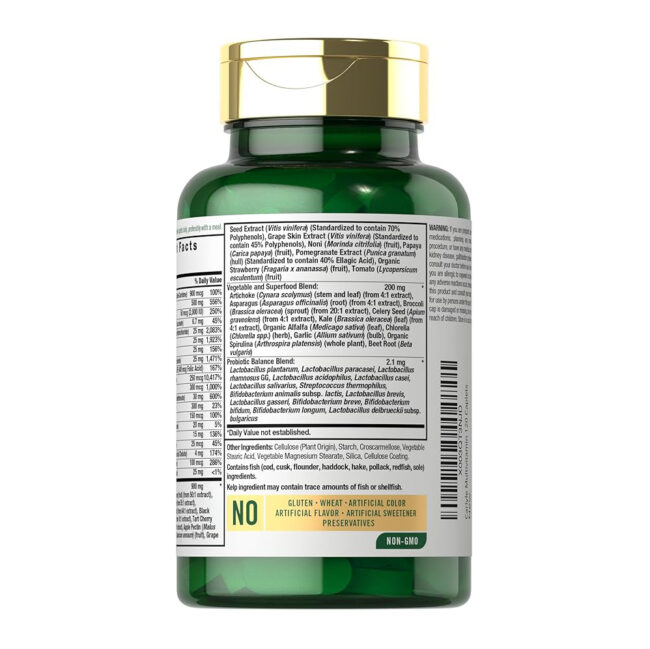 Carlyle Superfoods MULTI with Probiotics, Fruits & Veggies