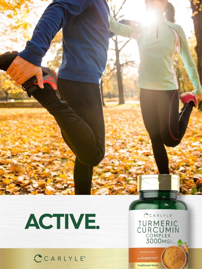 Carlyle Turmeric Curcumin with Black Pepper 3000mgCarlyle Turmeric Curcumin with Black Pepper 3000mg