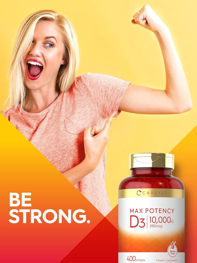 Carlyle Vitamin D3 10000 IU