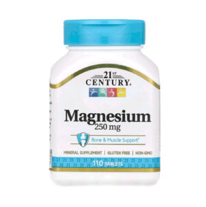 21st Century Magnesium 250mg Bones & Muscle Support