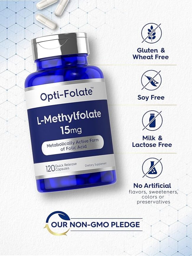 Carlyle L Methylfolate 15mg