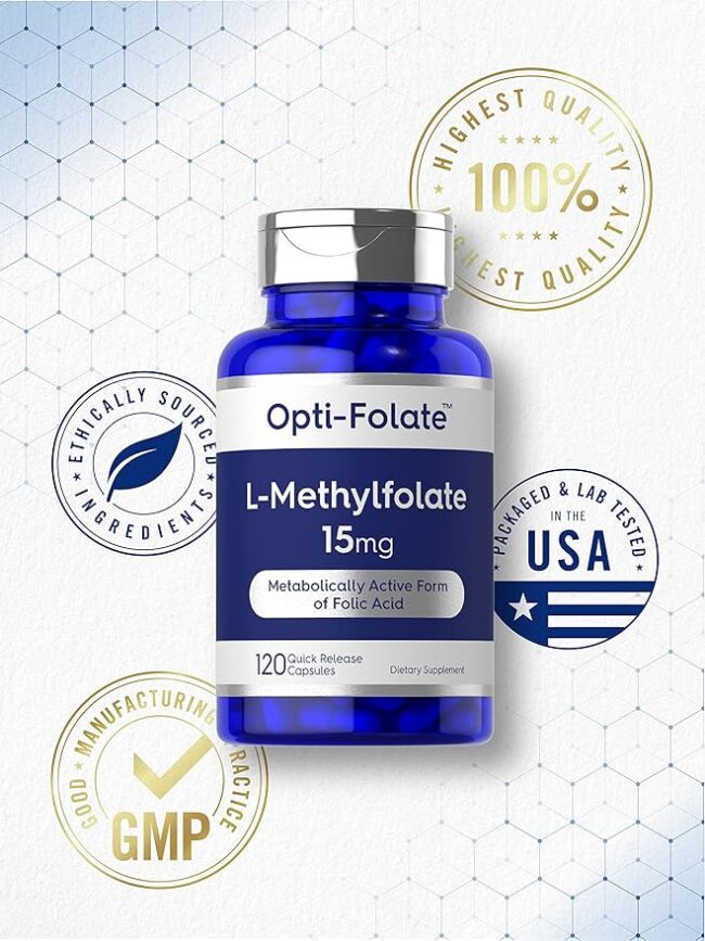 Carlyle L Methylfolate 15mg