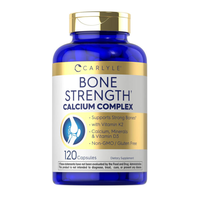 Carlyle Bone Strength Calcium Complex Supports Strong Bones