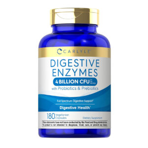 Carlyle Digestive Enzymes with Probiotics & Prebiotics Digestive Health