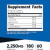 Nutricost Nitric Oxide Booster 2250mg Sports Nutrition