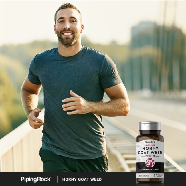 Piping Rock Ultimate Horny Goat Weed Complex Decreases Bone Loss of the Spine