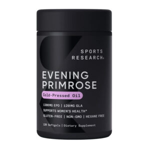 Sport Research Evening Primrose For Optimal Women's Health and Skin Support